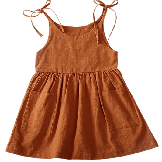 Cocoa knot dress